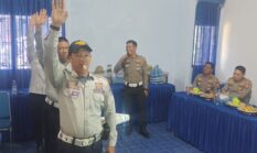 Satlantas Polres Bone Gelar Sosialiasi Dan Penyuluhan Gatur Lalin Kepada Dishub Bone