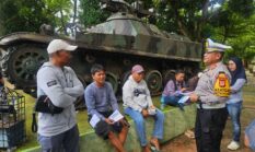 Polantas Menyapa, Kasat Lantas Polres Bone Pimpin Langsung Sosialisasi Ops Zebra