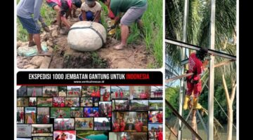 Pembangunan Jembatan Gantung Lakellu Dimulai: Warga Bersatu, Bantuan Mengalir Tanpa APBD