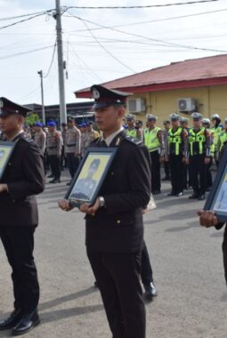 Komitmen Perangi Narkoba, Tiga Personel Polres Bone Resmi Dipecat Melalui Upacara PTDH
