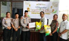 Semarak Ramadhan, Polres Bone Santuni Anak Yatim di Panti Asuhan Zubaedy