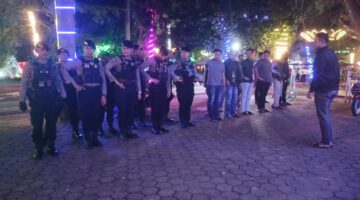 Kanit Kamsel Satlantas Polres Bone Pimpin Apel Siaga Antisipasi Balap Liar