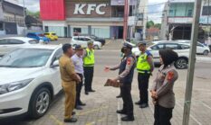 Polantas Bone Dampingi Subdit Kamsel Polda Sulsel Lakukan Pemetaan Titik Rawan Kemacetan