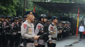Pimpin Apel Kesiapsiagaan, Berikut Pesan Atensi Dansat Brimob Polda Sulsel