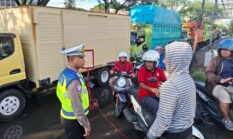 Satlantas Polres Bone Intensifkan Imbauan Kamseltibcarlantas