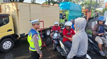 Satlantas Polres Bone Intensifkan Imbauan Kamseltibcarlantas
