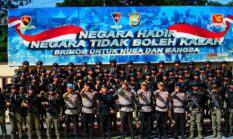 Kapolda Sulsel Lepas Puluhan Personel Brimob ke Operasi Amole 2026 di Papua Tengah
