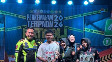 Peserta Perkemahan Terpadu PKS Dapat Imbauan Keselamatan Dari Kasat Lantas Polres Bone