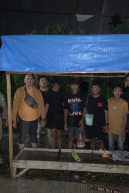 Menindak lanjuti laporan warga atas maraknya remaja NGELEM Di kelurahan Panyula