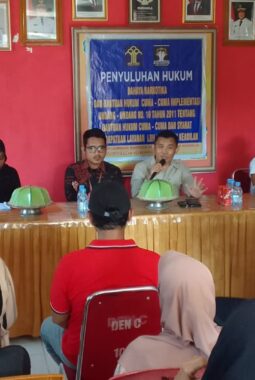 Penyuluhan Bantuan Hukum (LBH) di Kantor Kelurahan Panyula