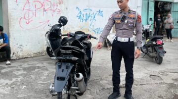 Jelang Ops Patuh 2026, Polantas Bone Tertibkan Penggunaan Knalpot Brong