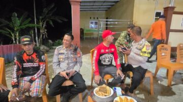 Sinergi Tiga Pilar, Polsek Tanete Riattang Barat Evaluasi Satkamling BTN Karmila Sakti