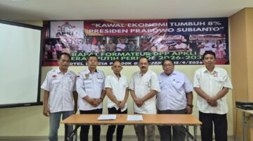 Pahlawan Revolusi Spirit APKLI MERAH PUTIH, Ketua Umum Tunjuk Sekjen, Bendum dan Ketua Harian