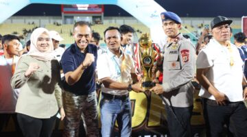 Bone Beramal FC Juara Piala Gubernur 2026, Forkopimda Kompak Dukung hingga Bone Menang