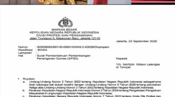 Lawan Budaya “Pingpong” Birokrasi, Wilson Lalengke Resmi Laporkan Kapolda Sumsel Shandi Nugraha ke Divpropam Mabes Polri